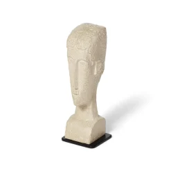 The Met Store Amedeo Modigliani: Medium Stone Tête Sculpture