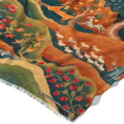 The Met Store American Folk Art Landscape Oblong Scarf
