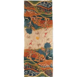 The Met Store American Folk Art Landscape Oblong Scarf