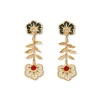 The Met Store American Mackay Drop Earrings