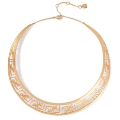 The Met Store Ancient Fretwork Collar Necklace