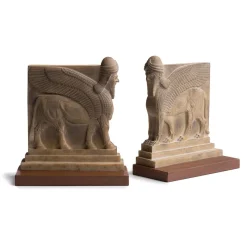The Met Store Assyrian Palace Guard Bookends