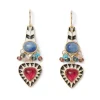 The Met Store Atef Crown Statement Drop Earrings