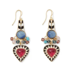 The Met Store Atef Crown Statement Drop Earrings