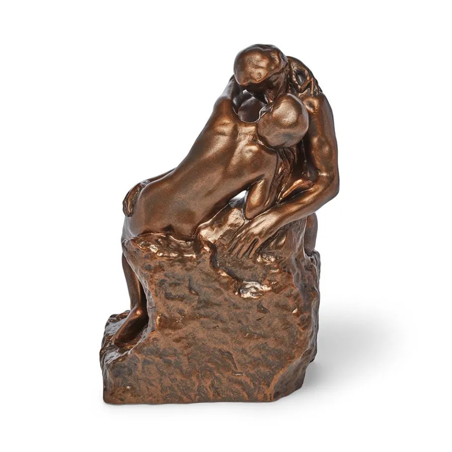 The Met Store Auguste Rodin: The Kiss Bronze-Toned Sculpture