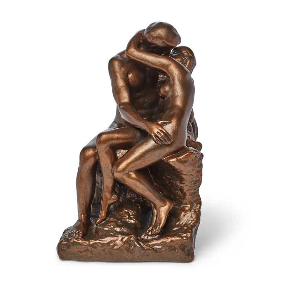 The Met Store Auguste Rodin: The Kiss Bronze-Toned Sculpture
