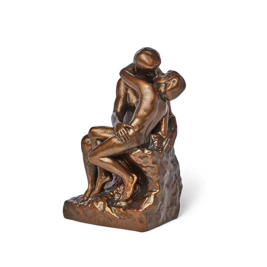 The Met Store Auguste Rodin: The Kiss Bronze-Toned Sculpture