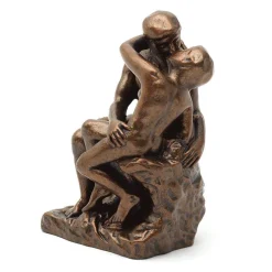 The Met Store Auguste Rodin: The Kiss Bronze-Toned Sculpture