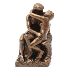 The Met Store Auguste Rodin: The Kiss Bronze-Toned Sculpture