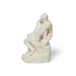 The Met Store Auguste Rodin: The Kiss Medium White Sculpture
