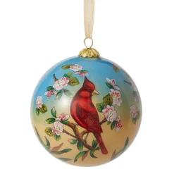 The Met Store Birds of America Hand-Painted Glass Ornament Set