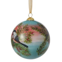 The Met Store Birds of America Hand-Painted Glass Ornament Set