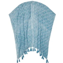 The Met Store Blue & White Qing Floral Cover-Up