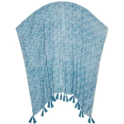 The Met Store Blue & White Qing Floral Cover-Up