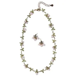 The Met Store Blushing Berries Necklace and Earrings Set