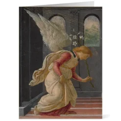 The Met Store Botticelli: The Annunciation Holiday Cards