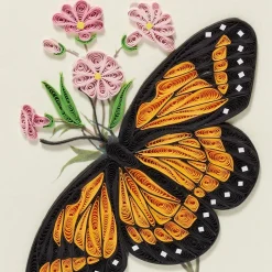 The Met Store Butterfly Quilled Card