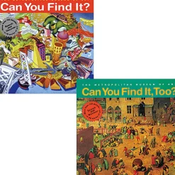 Kids The Met Store Can You Find It? and Can You Find It, Too? Book Set