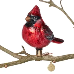 The Met Store Cardinal Glass Ornament