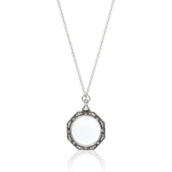 The Met Store Celestial Octagonal Magnifier Pendant Necklace