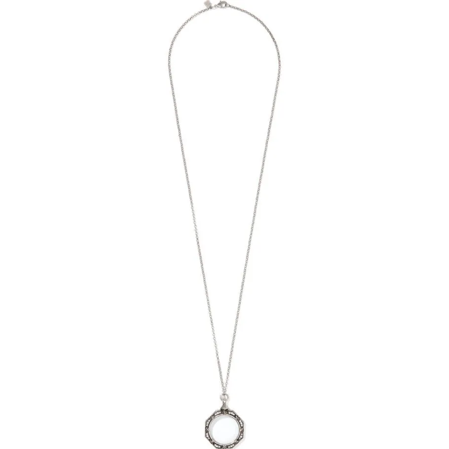 The Met Store Celestial Octagonal Magnifier Pendant Necklace