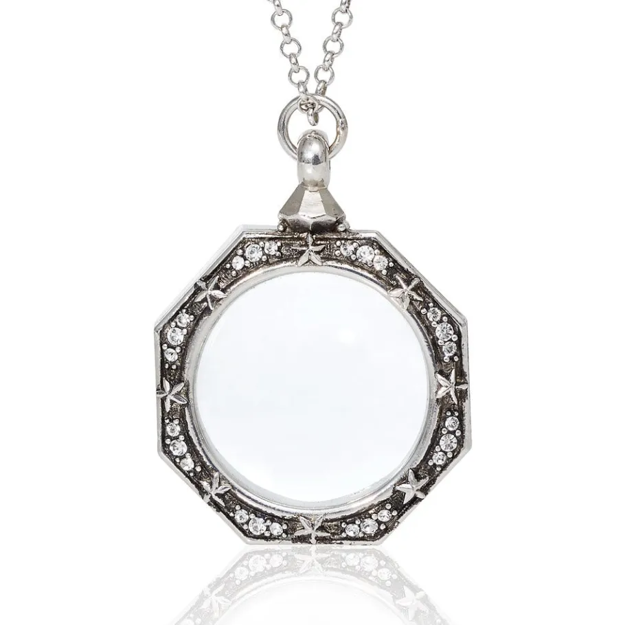 The Met Store Celestial Octagonal Magnifier Pendant Necklace