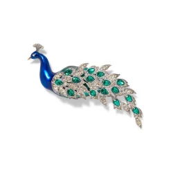 The Met Store Chelsea Peacock Brooch
