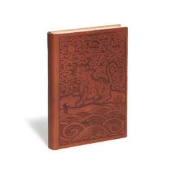 The Met Store Chinese Tiger Rank Badge Leather Journal