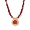 The Met Store Classical Carnelian Pendant Necklace