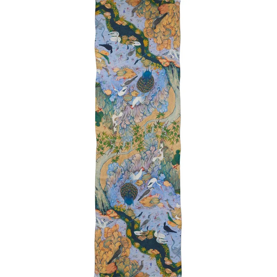The Met Store Concourse of the Birds Oblong Scarf