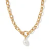 The Met Store Cypriot Twist Pearl Chain Pendant Necklace