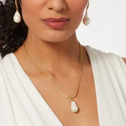 The Met Store Cypriot Twist Pearl Pendant Necklace