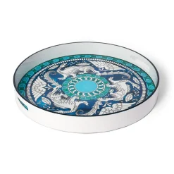 The Met Store De Morgan Stylized Dragons Lacquer Tray