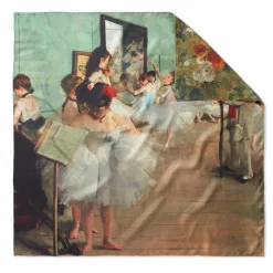 The Met Store Degas Impressions Double-Sided Square Silk Scarf