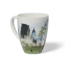 The Met Store Dehn Spring in Central Park Covered Mug with Tea Infuser