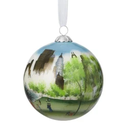 The Met Store Dehn Spring in Central Park Hand-Painted Glass Ornament