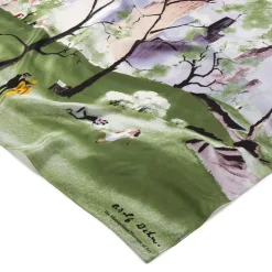 The Met Store Dehn Spring in Central Park Square Silk Scarf