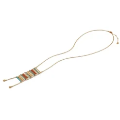 The Met Store Egyptian Nefer Amulet Ladder Pendant Necklace