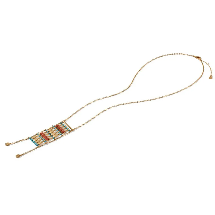 The Met Store Egyptian Nefer Amulet Ladder Pendant Necklace