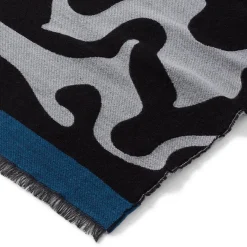 The Met Store Egyptian Swirled Glass Unisex Oblong Jacquard Scarf
