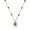 The Met Store Etruscan Lapis Pendant Necklace