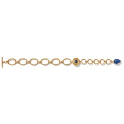 The Met Store Etruscan Lapis T-Bar Bracelet