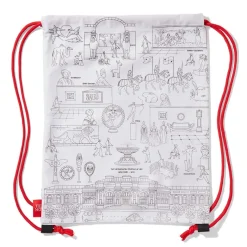 The Met Store Favorite Galleries of The Met Color & Learn Washable Kids' Drawstring Backpack