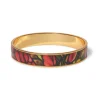 The Met Store Favrile Tulip Enamel Bangle