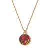 The Met Store Favrile Tulip Enamel Pendant Necklace