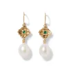 The Met Store French Amor Double-Drop Earrings