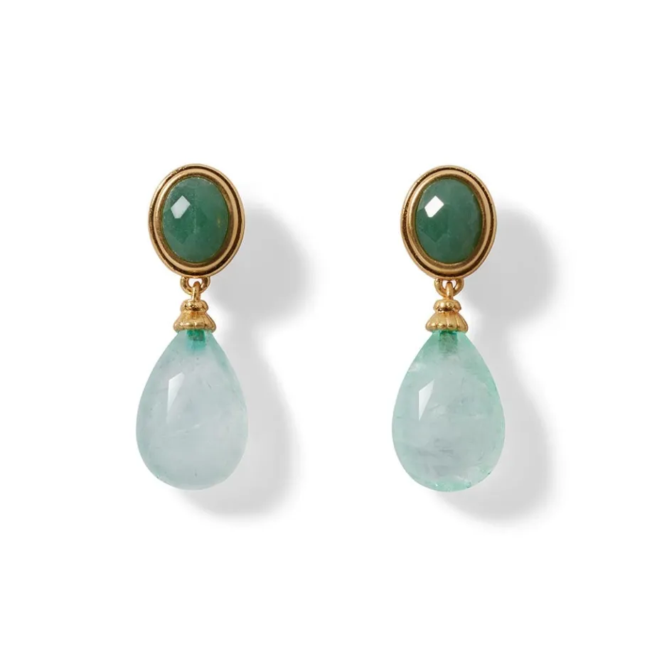 The Met Store French Serpent Drop Earrings