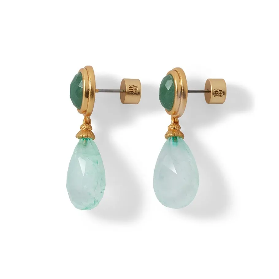 The Met Store French Serpent Drop Earrings