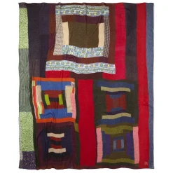The Met Store Gee's Bend Pettway Quilt Design Oblong Silk Scarf