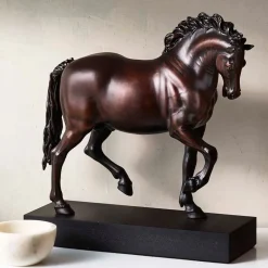 The Met Store Giambologna: Medici Walking Horse Sculpture